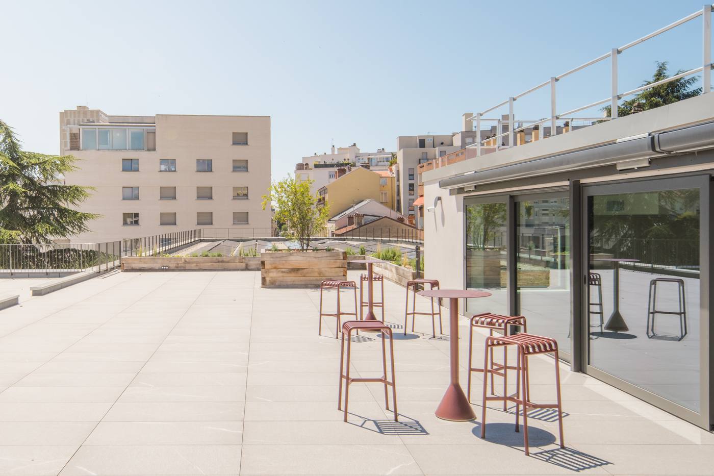 Rooftop terrasse